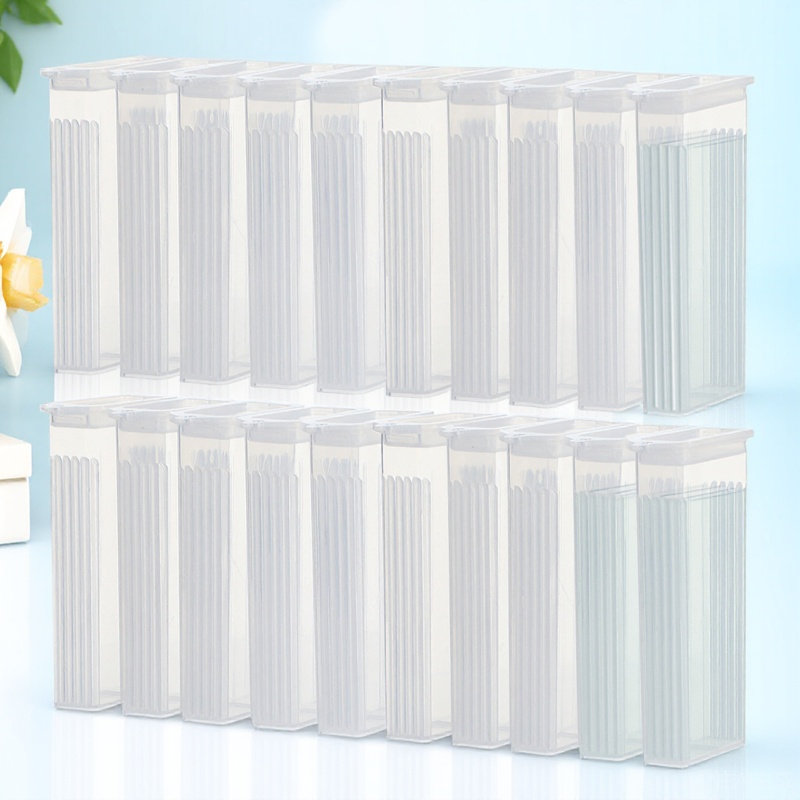Pathology Slide Storage - 50Pcs Glass PP Material Slide Storage