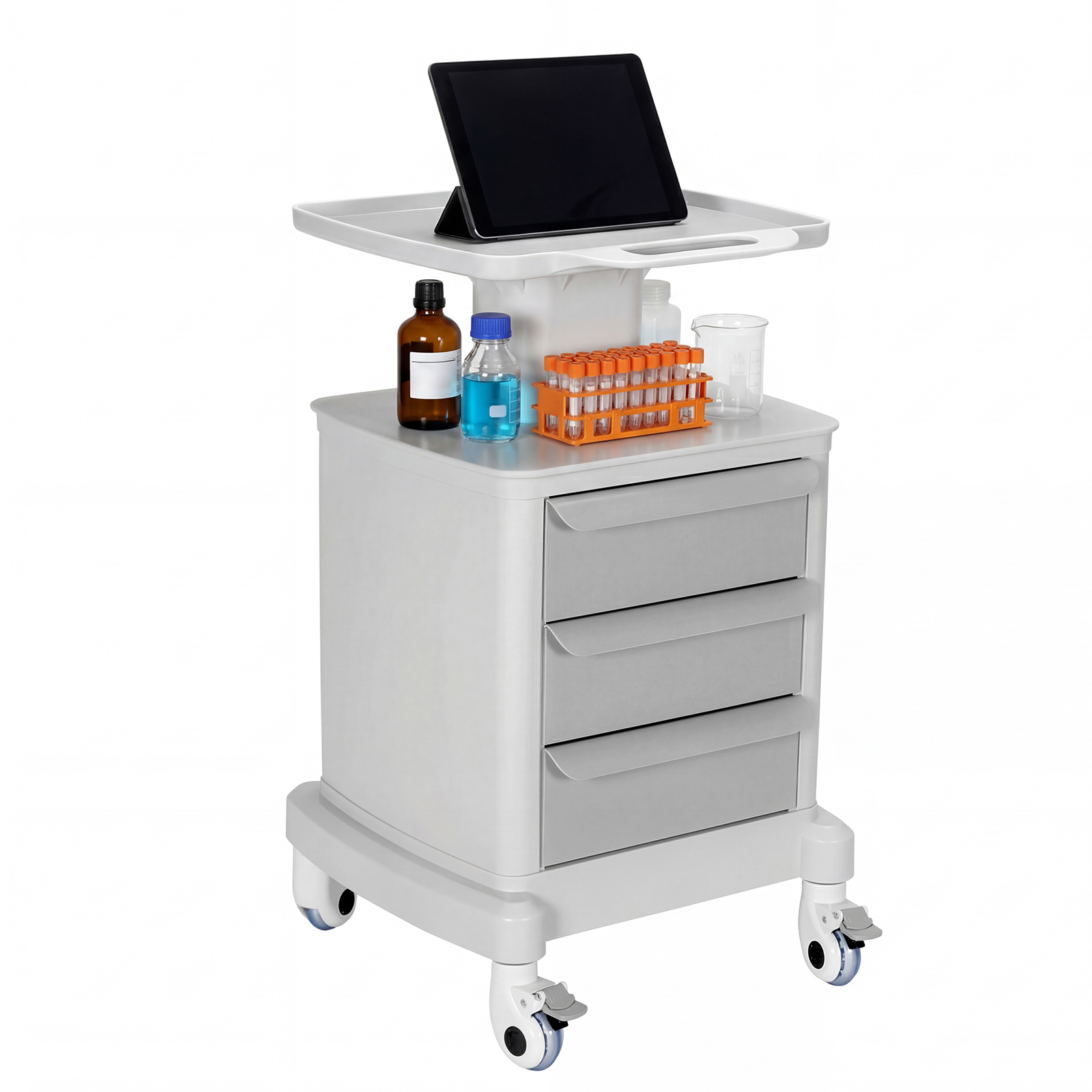 Mobile Trolley Cart with 3 Dra - Medical Lab Officer incelemesi ve fiyatı