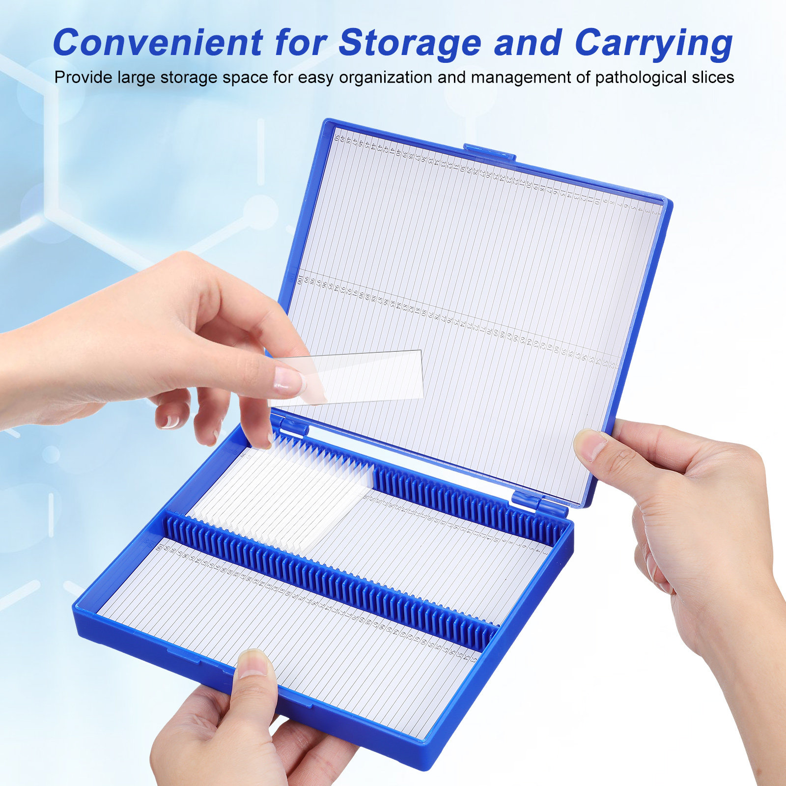 100-Place Pathology Plastic Mi - Pathology Slide Storage incelemesi ve fiyatı