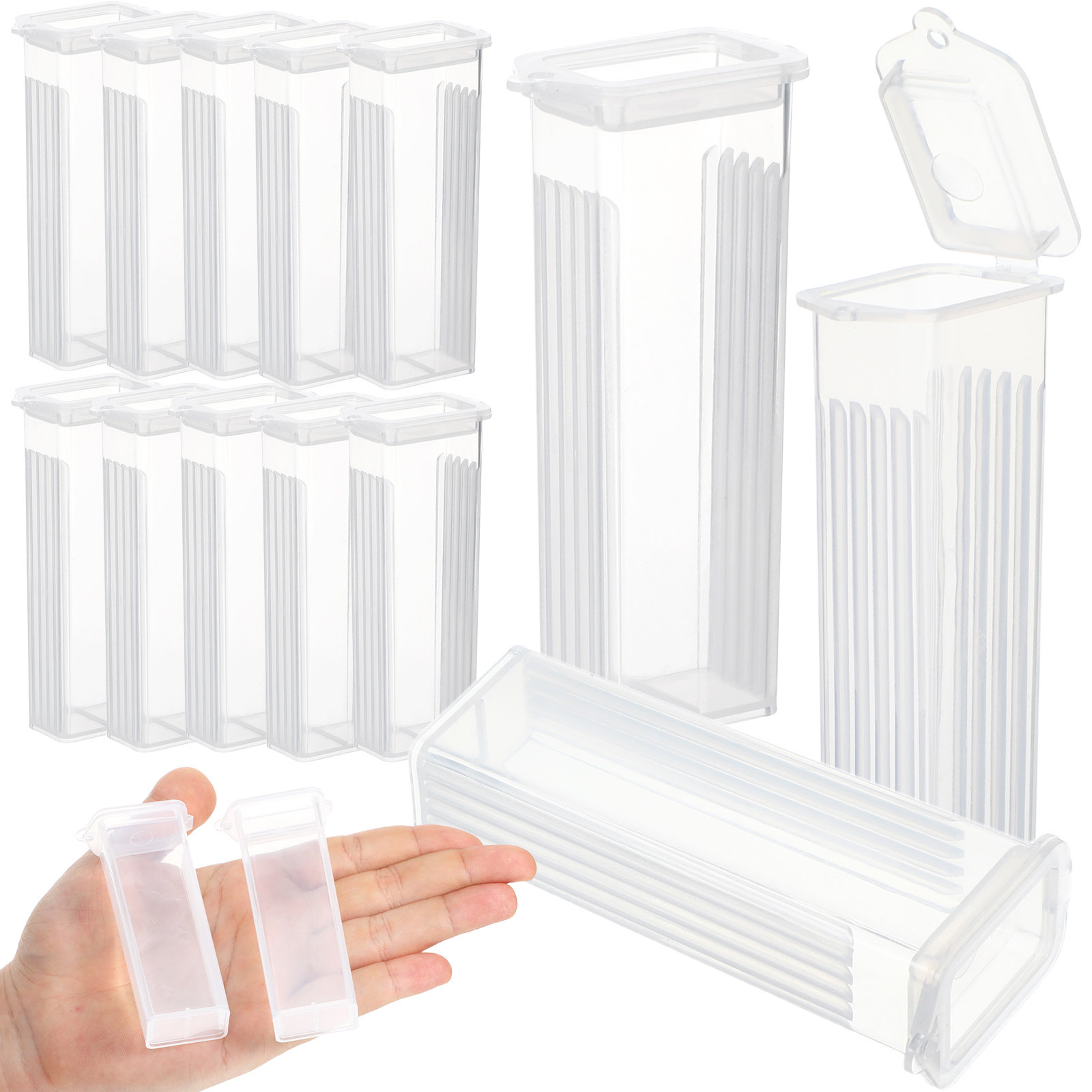 50Pcs Glass PP Material Slide  - Pathology Slide Storage incelemesi ve fiyatı