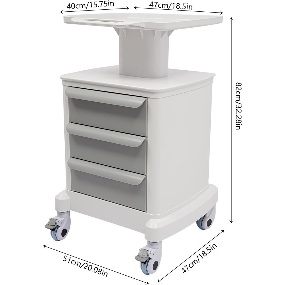 4-Tier Mobile Medical Cart wit - Medical Lab Officer incelemesi ve fiyatı