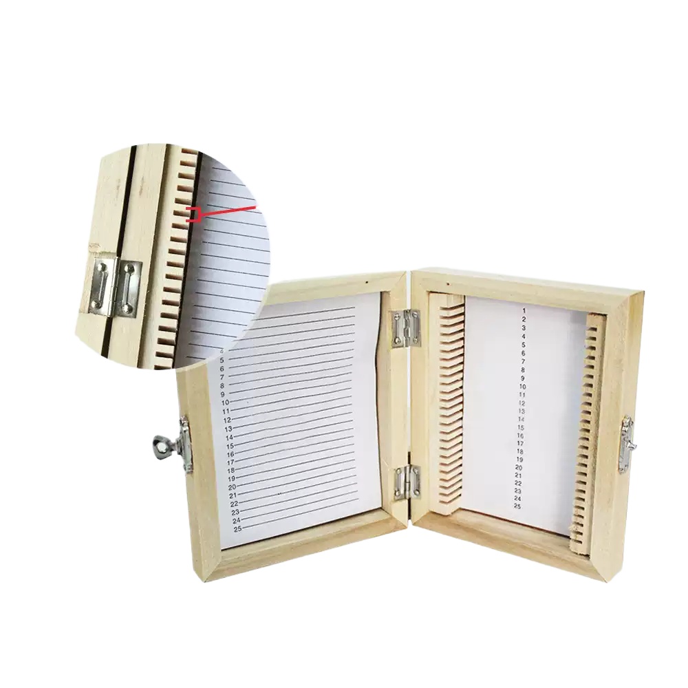 25/50/100 PCS Wooden Slide Box - Pathology Slide Storage incelemesi ve fiyatı