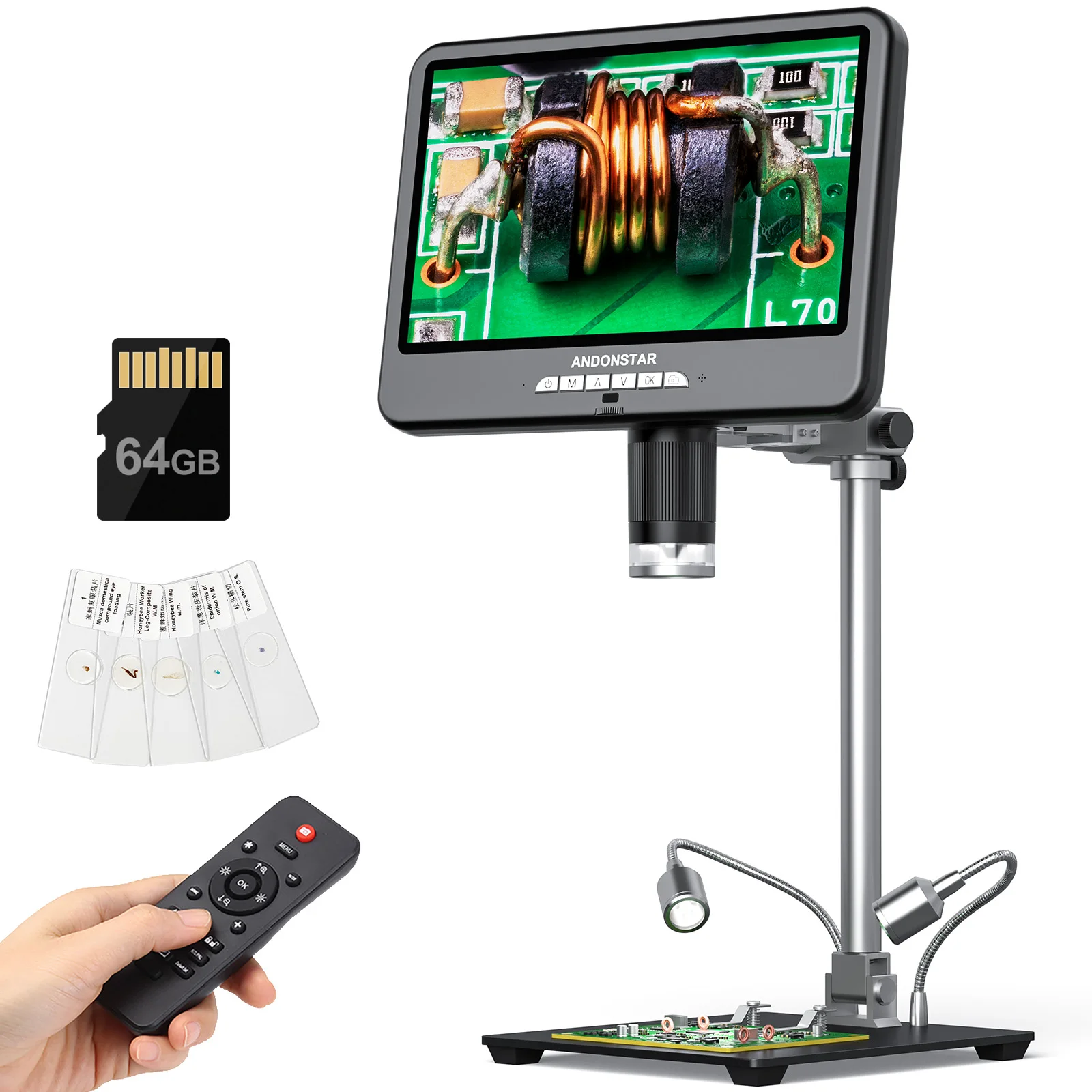 Andonstar AD210S-Pro 4K 60FPS  - Digital Microscope incelemesi ve fiyatı