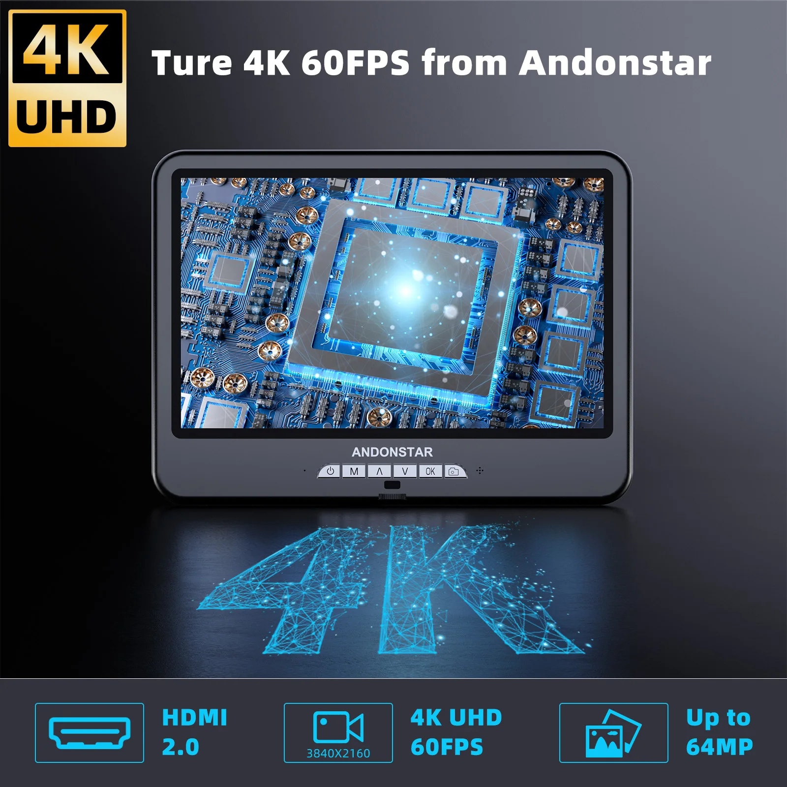 Andonstar AD210S-Pro 4K 60FPS  - Digital Microscope incelemesi ve fiyatı