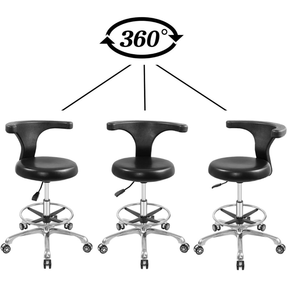 Adjustable Rolling Stool Task  - Medical Lab Officer incelemesi ve fiyatı